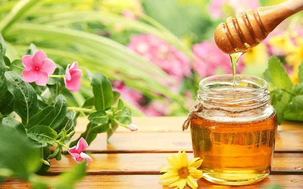 Mật ong giúp xoa dịu cảm giác sưng đau khi bị nhiệt miệng