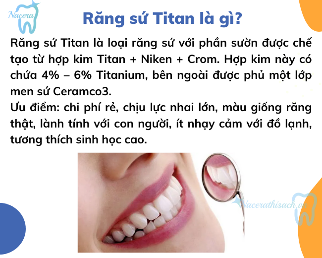 Răng sứ Titan là gì?