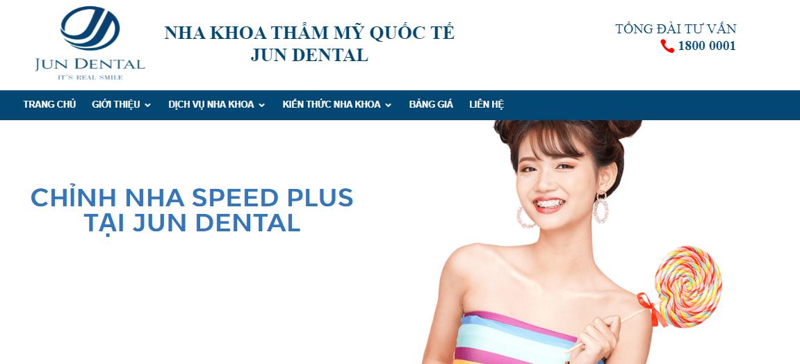 Niềng răng tại Nha khoa thẩm mỹ quốc tế Jun Dental